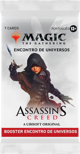 Booster Encontro de Universos - Assassin's Creed - Magic: The Gathering - MoxLand